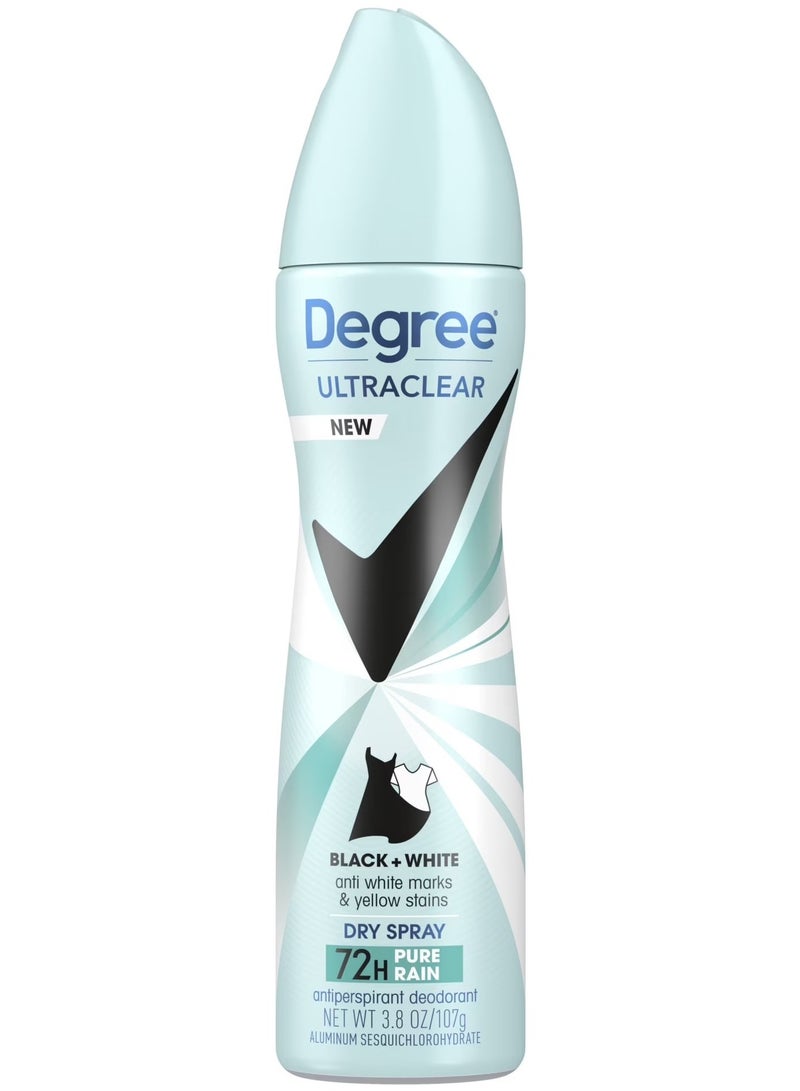 Degree Women MotionSense Antiperspirant Dry Spray – Pure Rain (107 g) - Image 1
